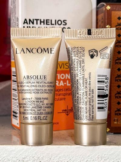 Mẫu dùng thử 5ml SERUM OLEO chống lão hóa mới của LANCOME ABSOLUE, Grand Rose Mẫu dùng thử 5ml SERUM OLEO chống lão hóa mới của LANCOME ABSOLUE, Grand Rose